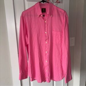 Tailorbyrd Button Down Shirt 100% Cotton Size L